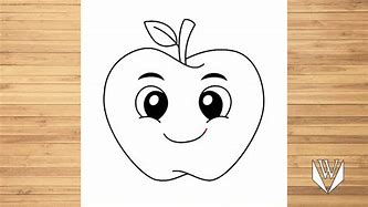 Image result for Cute Apple Drawing Actedic