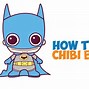 Image result for How to Draw Chibi Batman