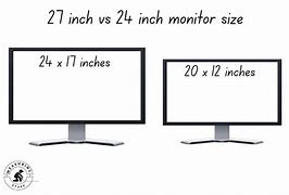 Image result for 23 vs 27-Inch Monitor