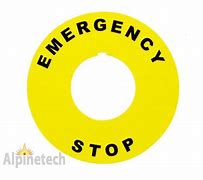 Image result for Yellow Estop Stickers