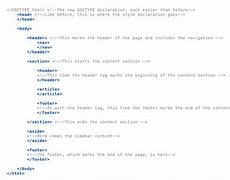 Image result for HTML5 Code