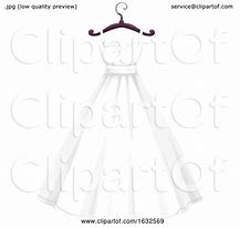 Image result for Wedding Dress On Hanger Clip Art