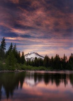 Mirror Lake, Mt Hood | Spent the end of a busy weekend alone… | Flickr