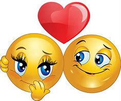 Image result for Love Emoticon Looking at Phone Meme