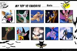 Image result for Bat Cartoon Characters Names