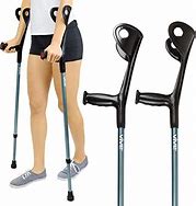 Image result for Leg Support Crutches