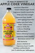 Image result for Benefits Apple Cider Vinegar Daily