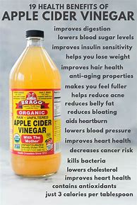Image result for Health Benefits of Apple Cider Vinegar Daily