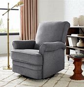 Image result for Short Gray Grey Round Swivel Chair