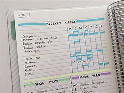 Image result for Weekly Planner Habit Tracker PDF