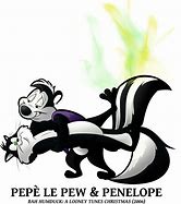 Image result for Pepe Le Pew Christmas