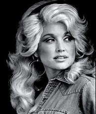 Image result for Dolly Parton with Black Hair