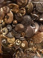 Image result for Metal Sew On Buttons