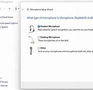 Image result for Microphone Setup Wizard