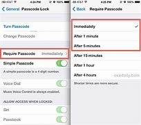 Image result for Passcode Requirement Lock On iPhone Cant Do Anything