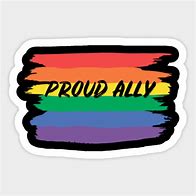 Image result for LGBT Ally Sticker