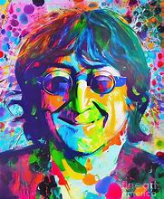 Image result for John Lennon Abstract Art