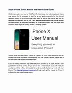 Image result for Apple iPhone X Users Manual