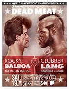 Image result for Rocky vs Clubber Poster
