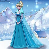 Image result for Frozen Elsa the Snow Queen Anime