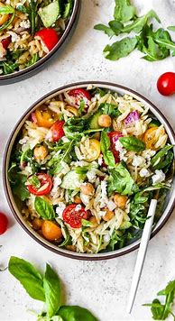 Image result for Orzo Pasta Salad Recipes Cold
