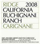 Image result for Ridge Carignane Buchignane Dutcher Creek Road