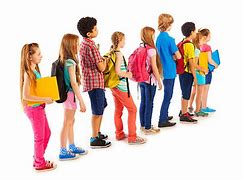 Image result for Students Lining Up