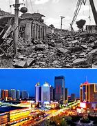 Image result for Tangshan Earthquake Before and After