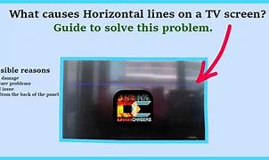 Image result for Horizontal Lines On Plasma TV Screen
