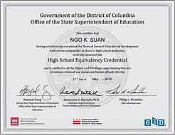 Image result for GED Certificate India