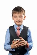 Image result for Little Boy with Phone