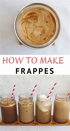 Frappé & Frappé Cold Coffee Variations - Mediterranean Latin Love Affair | Recipe | Cold coffee recipes, Cold coffee drinks, Frappe