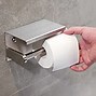 Image result for Oversized Toilet Paper Holder Wall Mounted