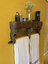 Image result for Pallet Towel Rack DIY