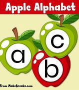 Image result for Apple ABC Printable
