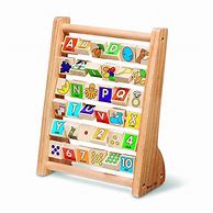 Image result for Wooden Alphabet Abacus