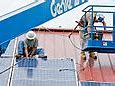 Image result for Solar Panel Construction