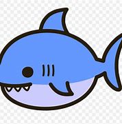 Image result for Cute Shark Emoji