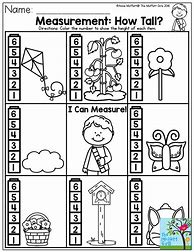 Image result for Preschool Math Measuring Activities