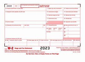 Image result for What Do W-2 Forms Look Like