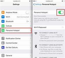 Image result for Enable Hotspot iPhone