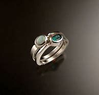 Image result for Asymmetric Birthstone Rings