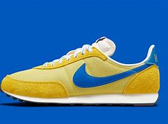 Image result for Women's Ellow Nike Waffle Shoes