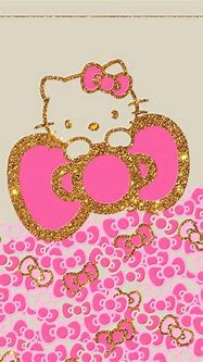 Image result for Glitter Hello Kitty