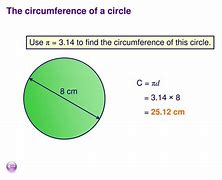 Image result for Picture of a 25 Cm Circle