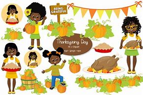 Image result for African American Thanksgiving Clip Art