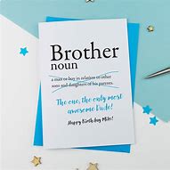 Image result for Happy Birthday Card Ideas to Brother