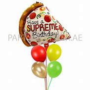 Image result for Happy Birthday Pizza Balloons