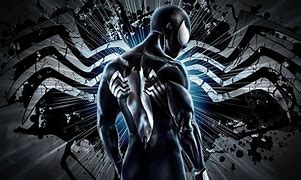 Image result for Black Suit Spider-Man Wallpaper HD