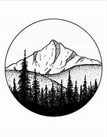Image result for Mountain Circle Clip Art
